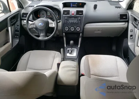 2015 Subaru Forester 2.5I Premium из США, поврежденный, VIN JF2SJADC5FH569440